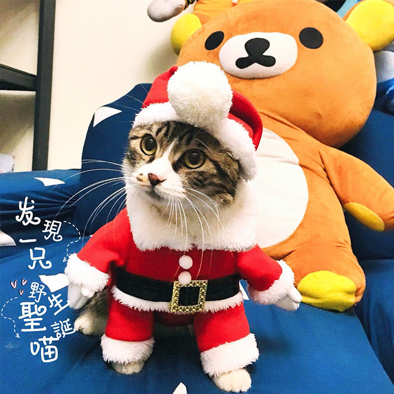 Pet Dog Christmas Small Dog Cat Cosplay Clothes