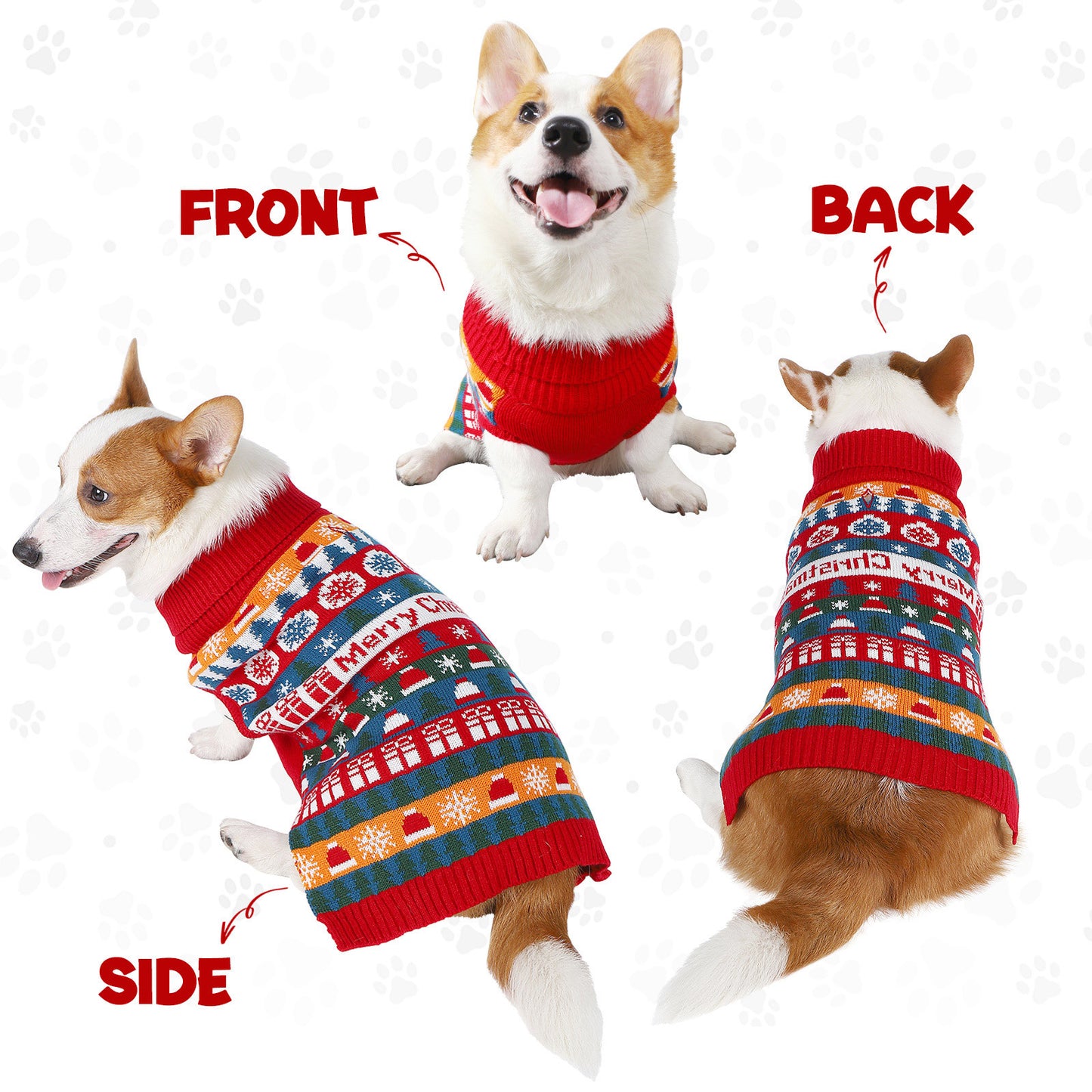 Pet Supplies Dog Clothes Christmas Sweaters