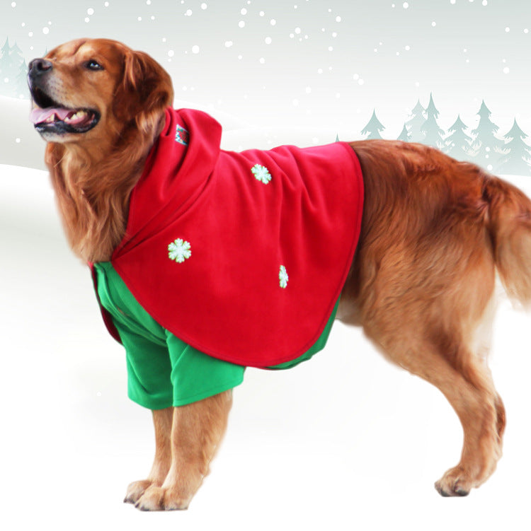 Pet Christmas Clothes Dog Holiday Costume