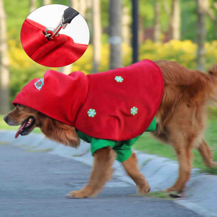 Pet Christmas Clothes Dog Holiday Costume