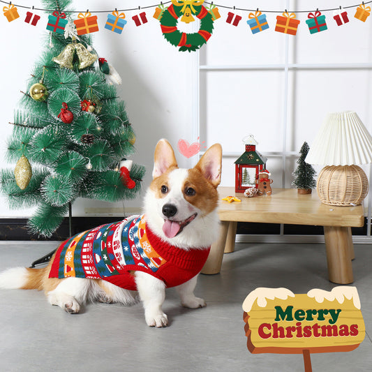 Pet Supplies Dog Clothes Christmas Sweaters