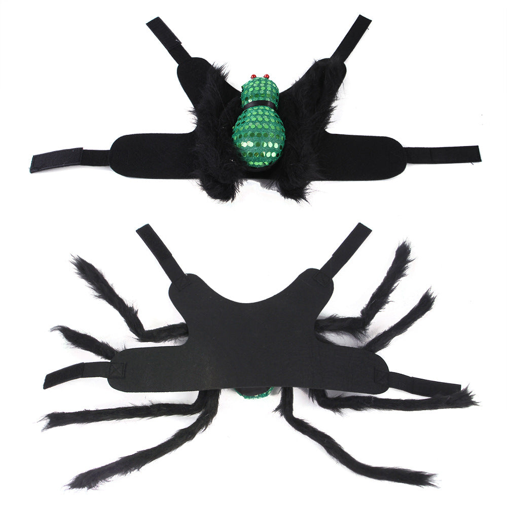 Pet Sequin Spider Halloween Cat Creative Small Dogs Costume