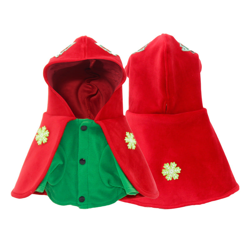 Pet Christmas Clothes Dog Holiday Costume