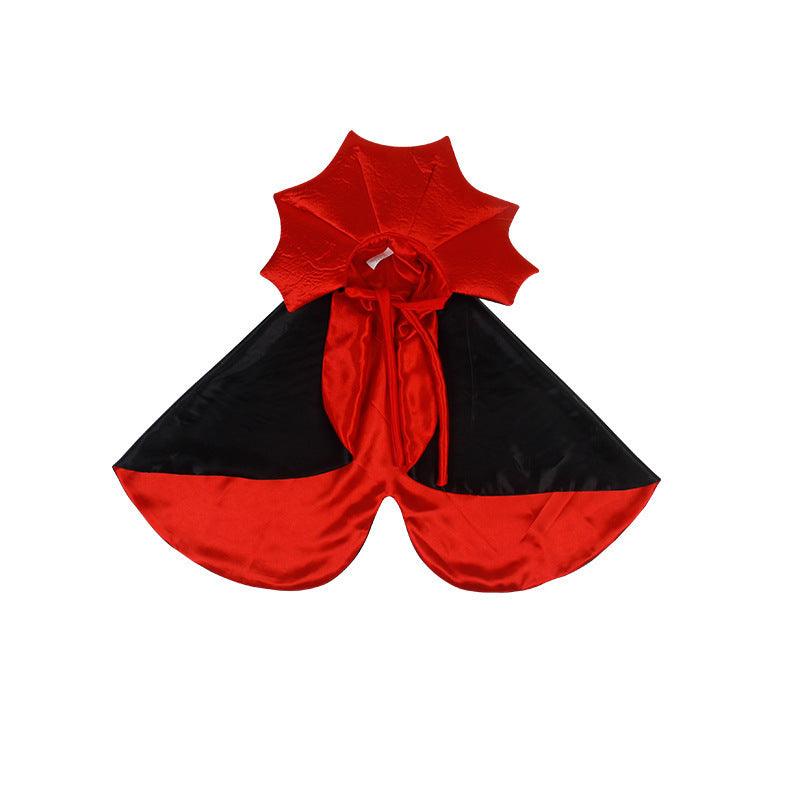 Pet Halloween Costume Cat Vampire Cape